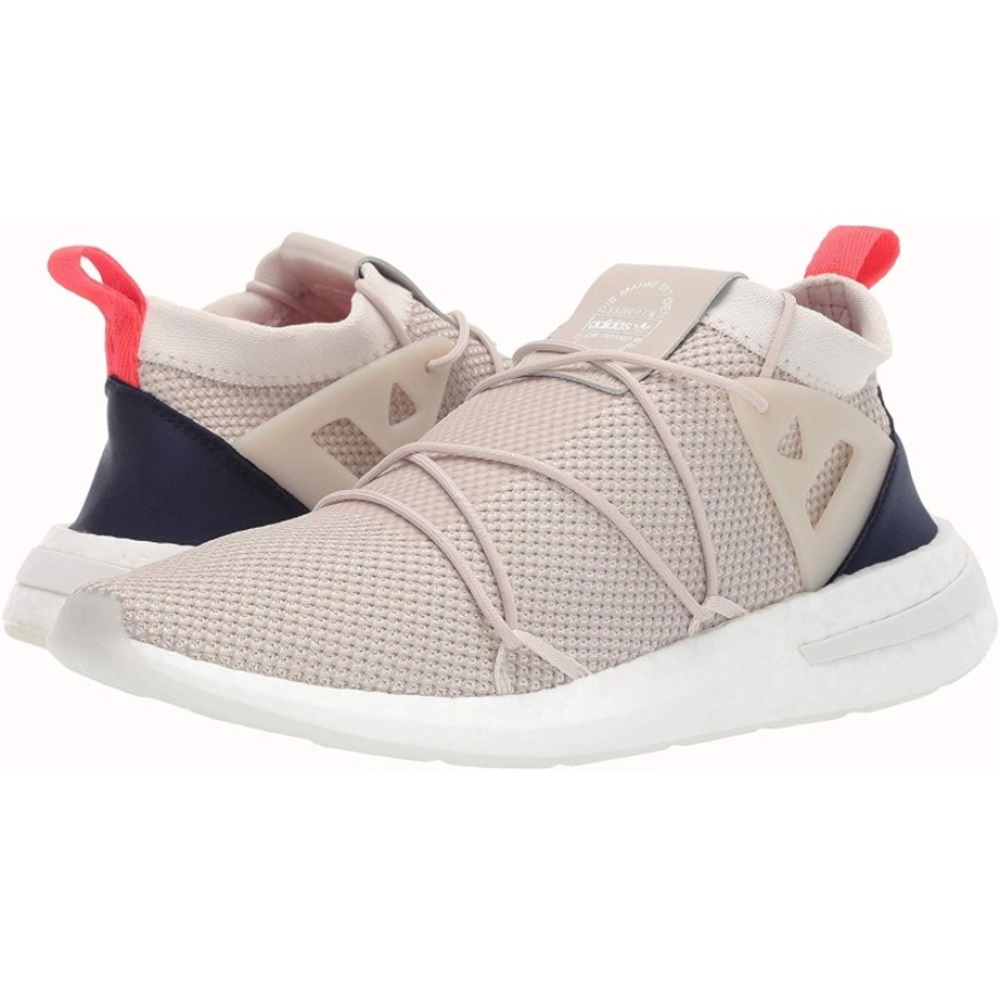 Adidas Akryn - Tan / Navy / Pink